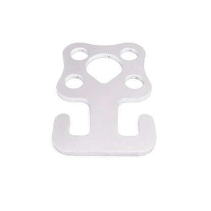 SS316 Scuba Diving Hook Buckle with 5mm Elastic Cord (49, 33, 2mm, 500mm)