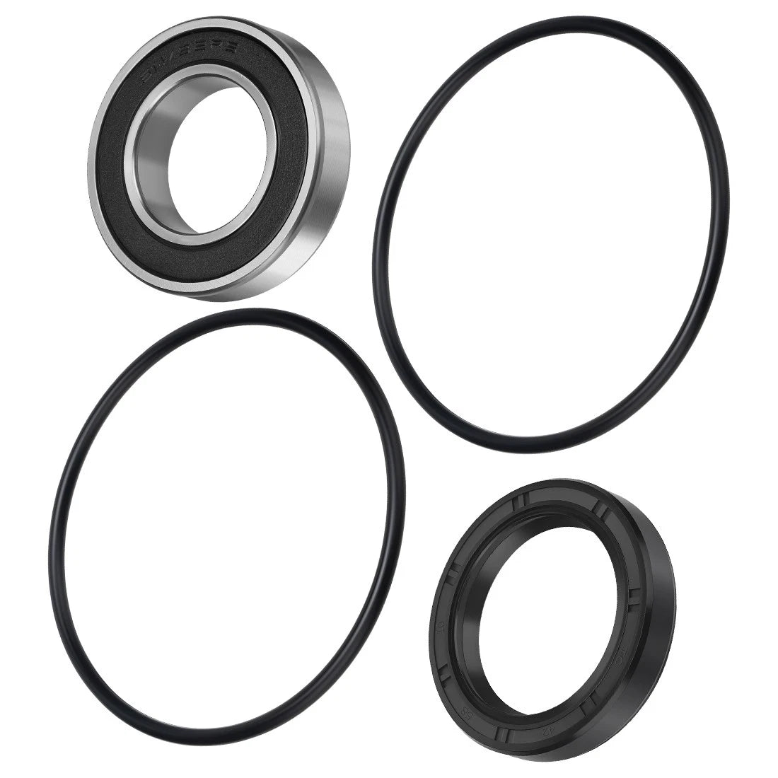 Left Rear Axle Wheel Bearing Seals Kit for Honda Foreman TRX450 (1998–2004)
