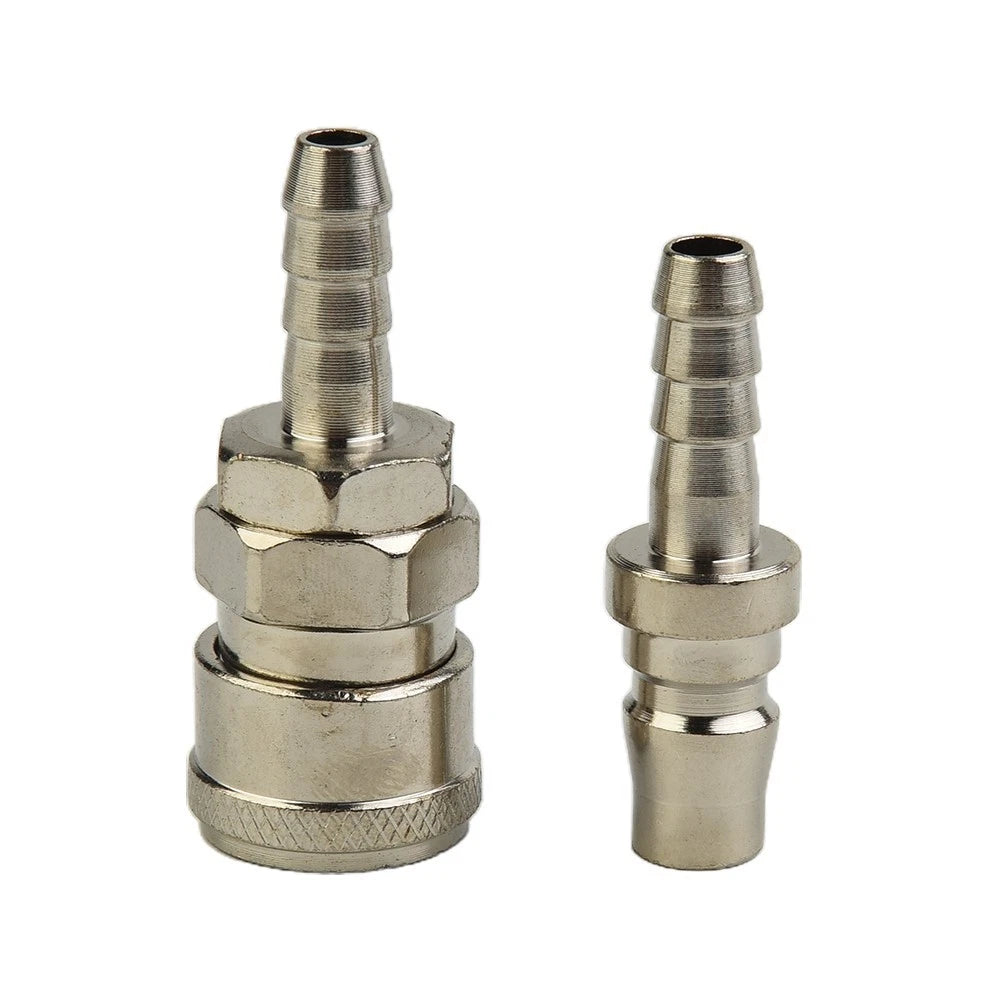 Hose Fittings for Air Line Tools (SH20, PH20) 8mm Silver