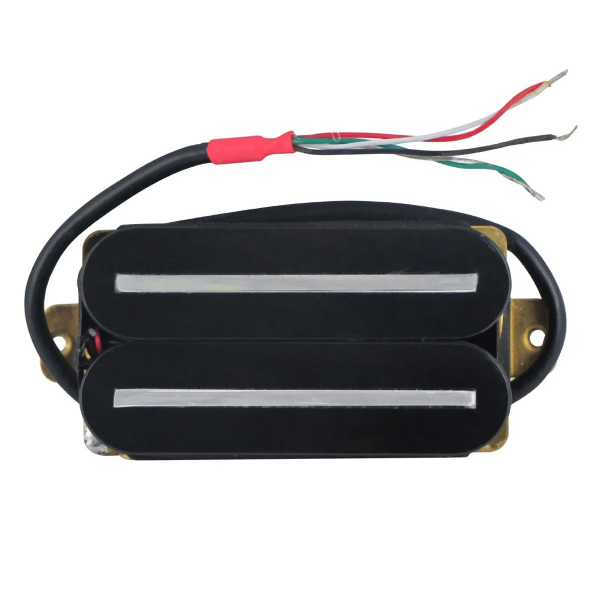 Humbucker Pickup Kit for Electric Guitar (Ceramic, Black)