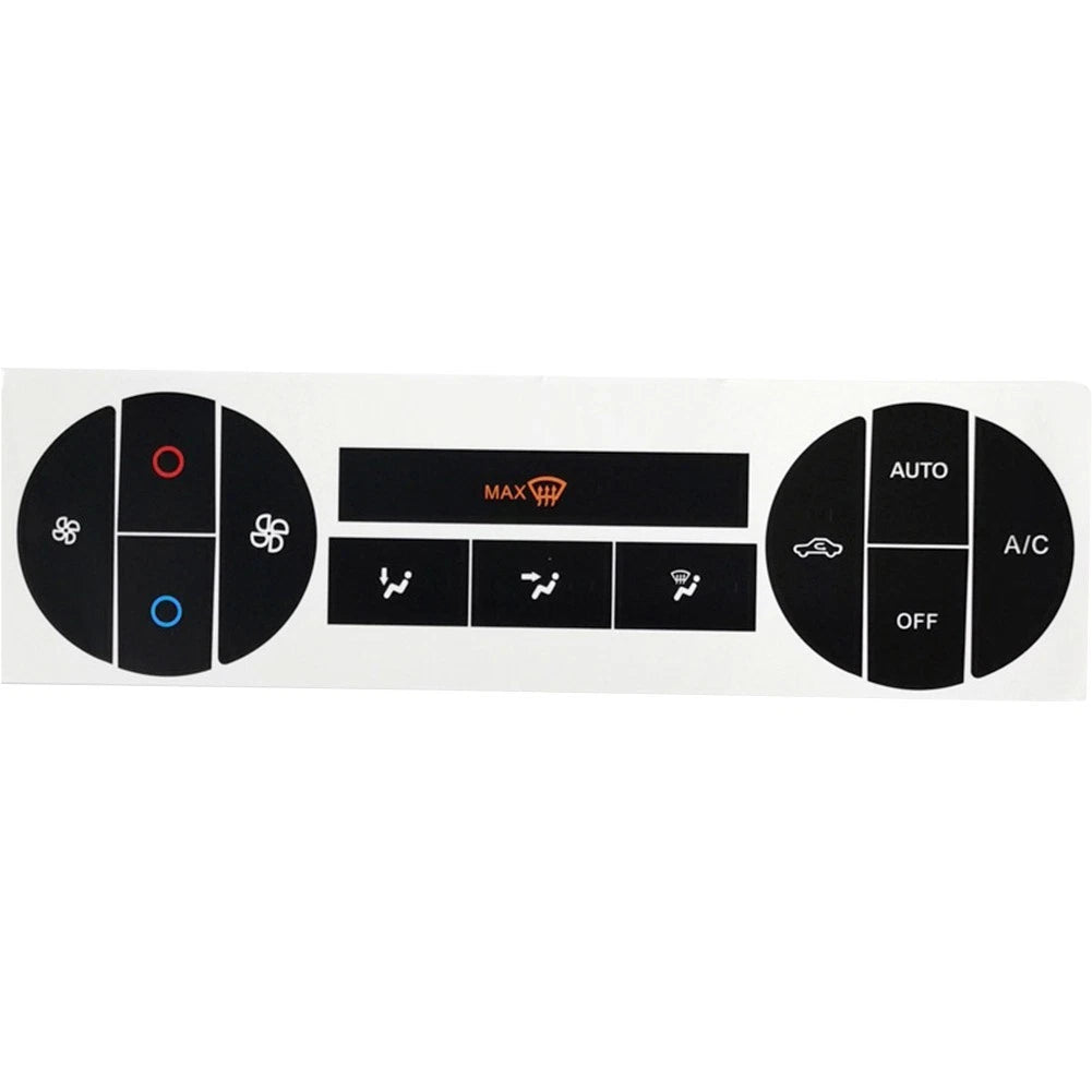 For Climate Control Button Repair Sticker Kit for Ford For Mondeo 0408