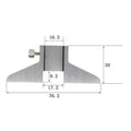 Carbon Steel Depth Base for Vernier Caliper (76mm)