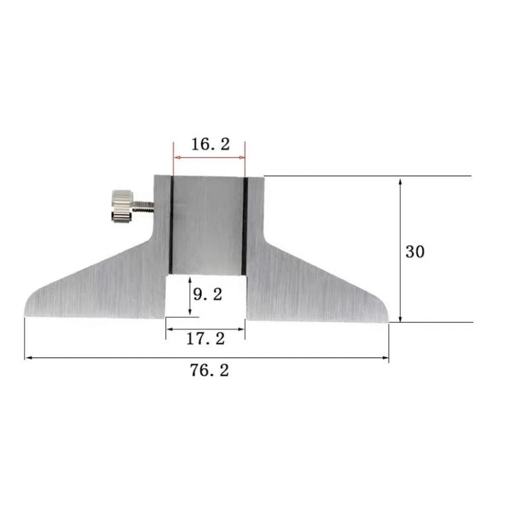Carbon Steel Depth Base for Vernier Caliper (76mm)