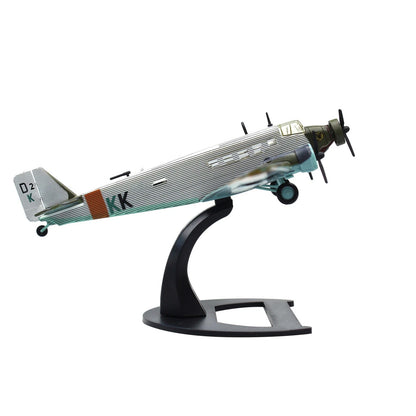 Diecast Model Aircraft Replica for Junkers Ju-52/3m (1:144 Scale)