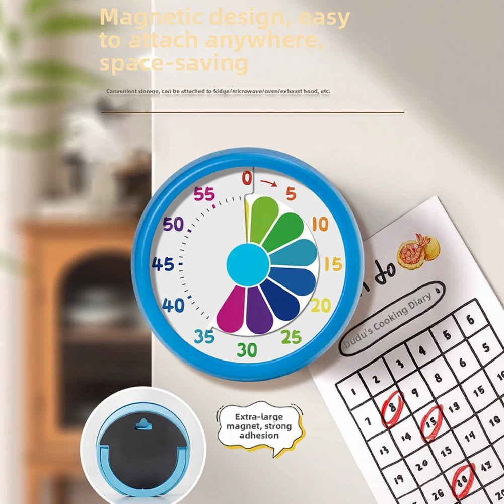 Visual Timer for Classroom Kitchen Gym Time Management (60-Minute)