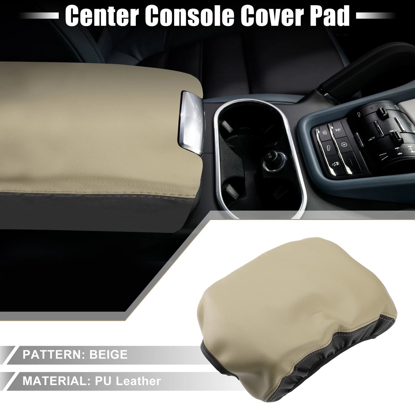Car Center Console Armrest Seat Box Cover Replacement for Ford F150 (2009–2014)