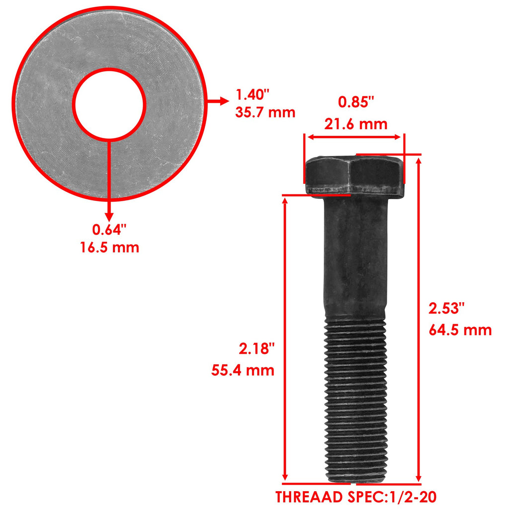 Deck Blade and Bolt Replacement for Toro Z149 Z150 Z153 (2008–2010)