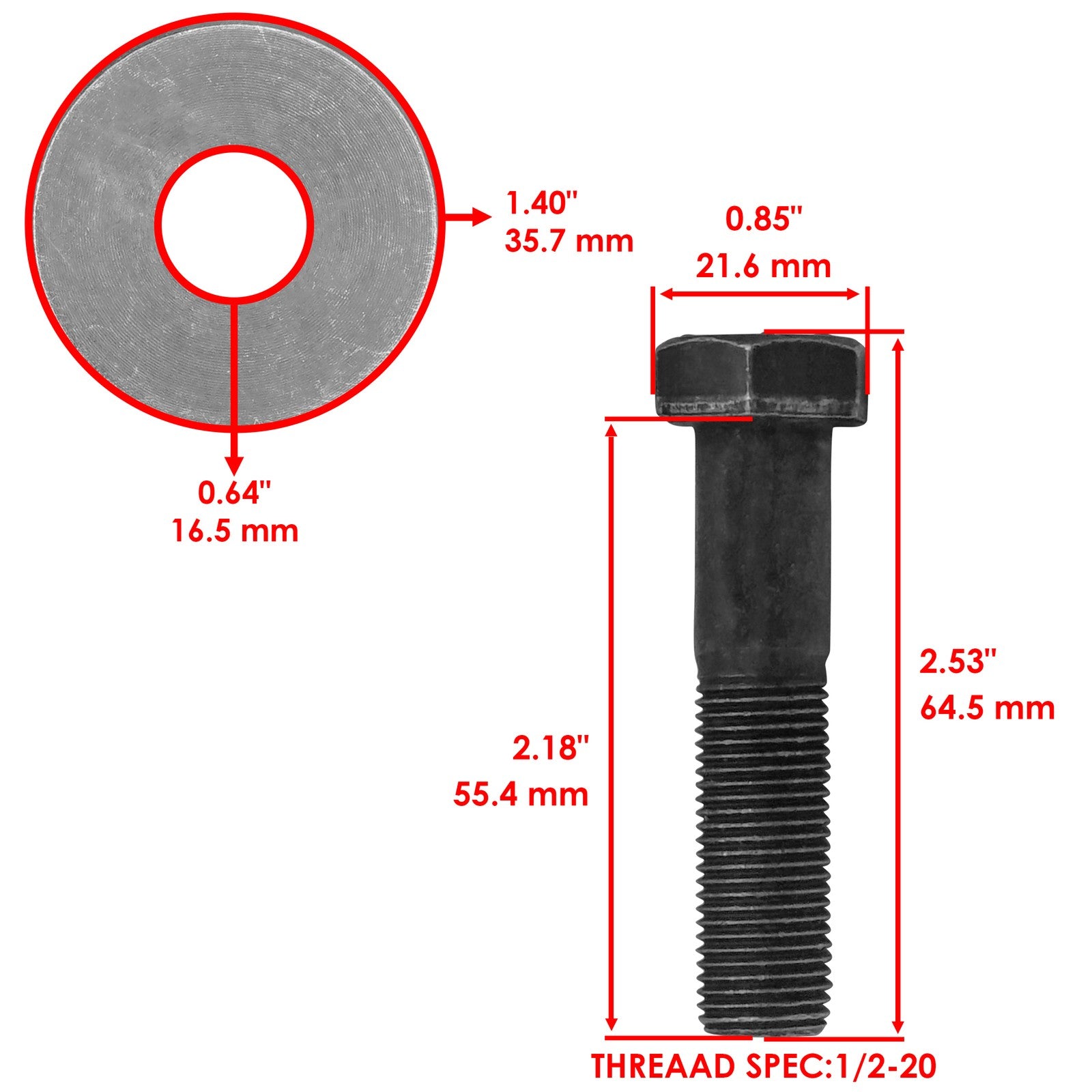 Deck Blade and Bolt Replacement for Toro Z149 Z150 Z153 (2008–2010)