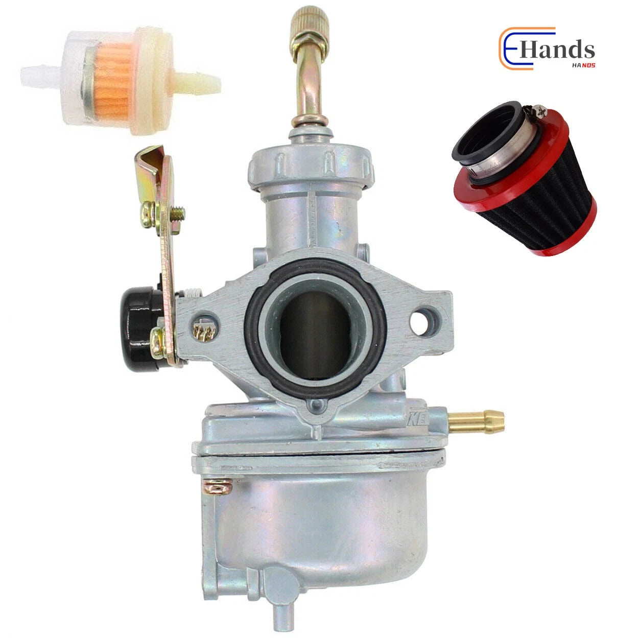 Carburetor with Air Filter for Kawasaki KLX110 KLX110L Suzuki DRZ110 (2003–2023) 15003-1694