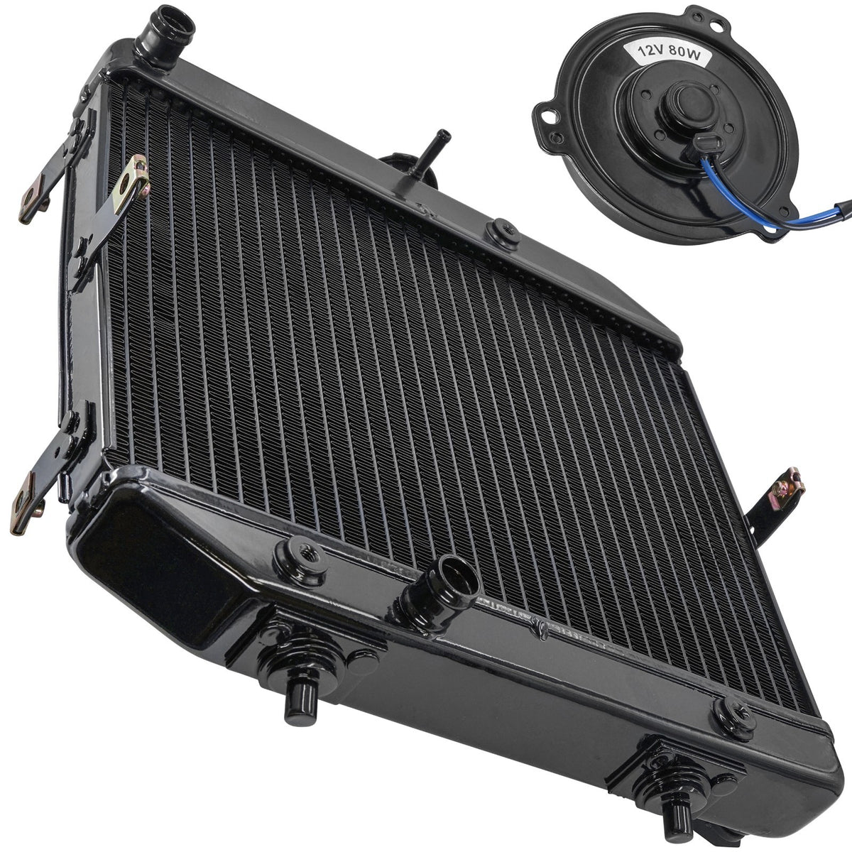 Radiator Cooling Fan Motor Replacement for Honda TRX500FA Foreman Rubicon (2008–2014)