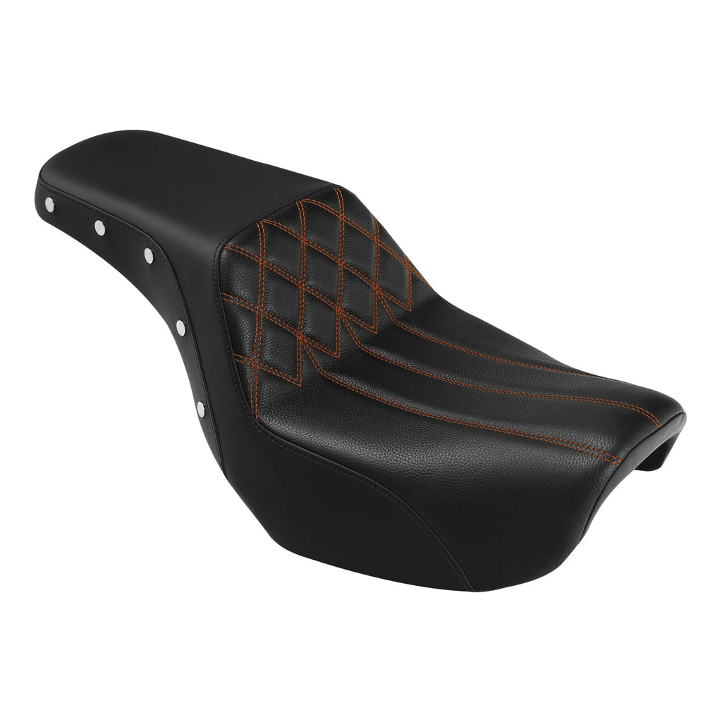 2X Two-Up Seat for Harley Dyna Wide Super Glide FXDC (2006–2017)
