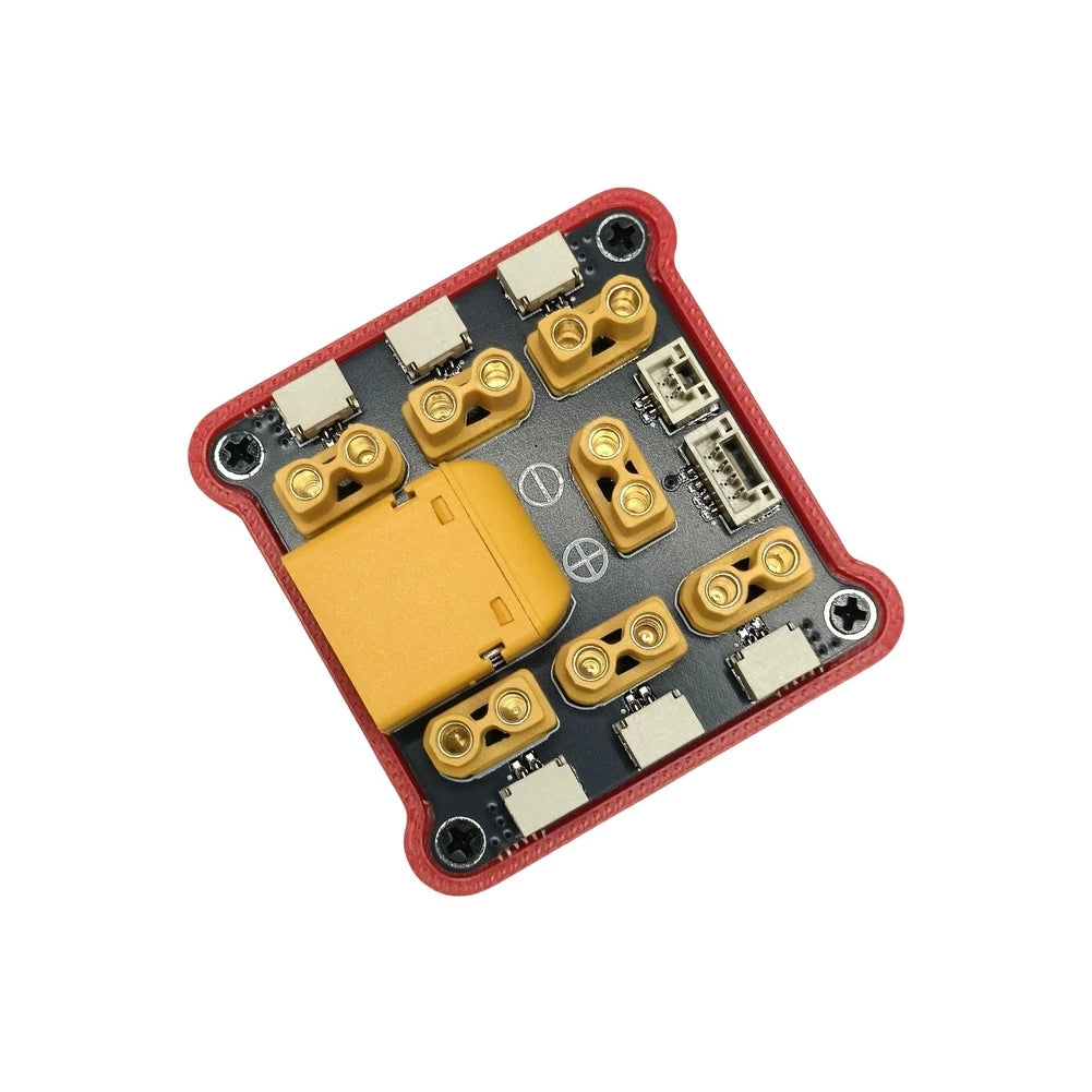7-Output PCB PDB for XT60 In XT30 Out (High Current Applications)