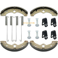 Front Brake Shoes & Springs Pins for Yamaha Kodiak 400 YFM400FW (1993–1998)