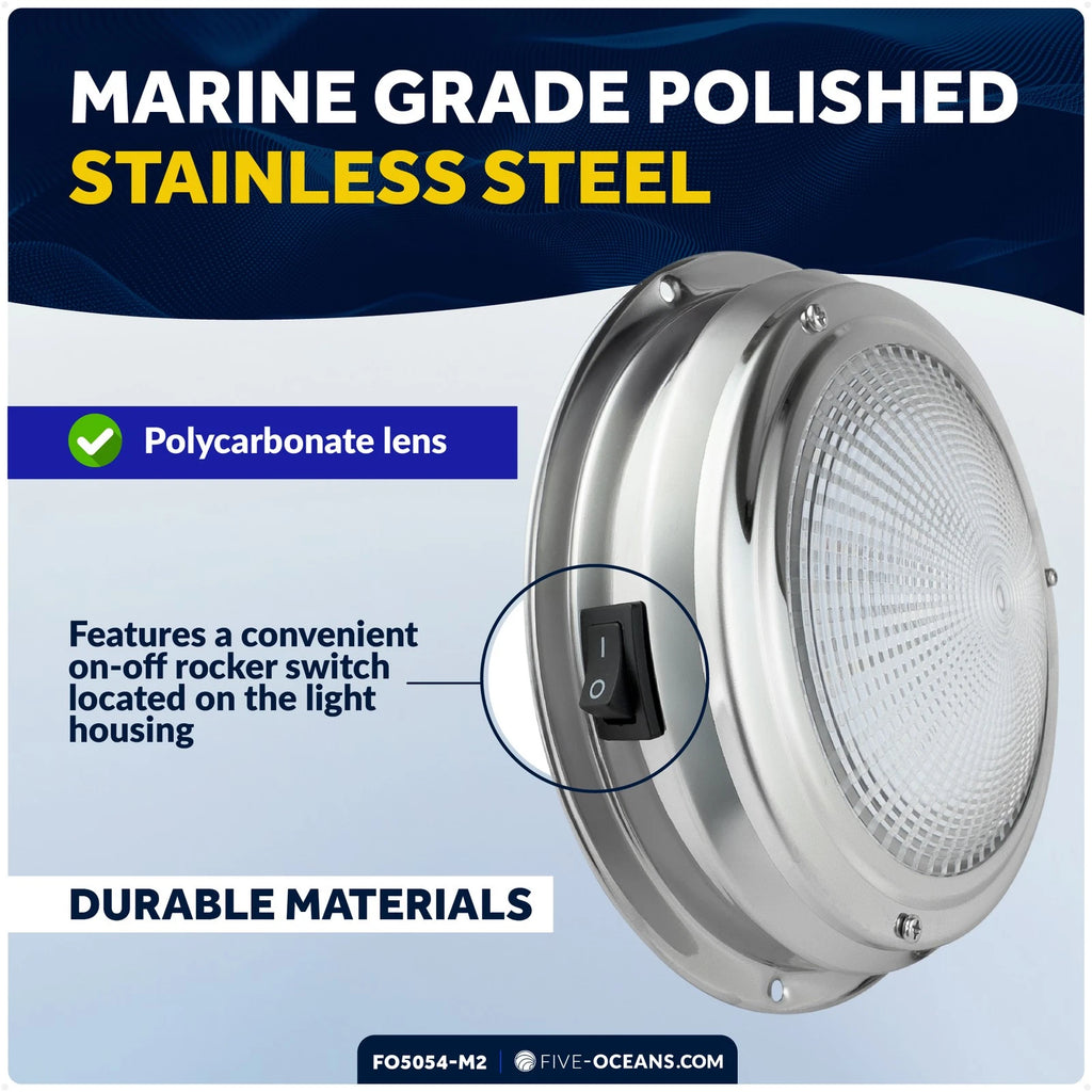 6" RGBW LED Dome Ceiling Light for FO5054