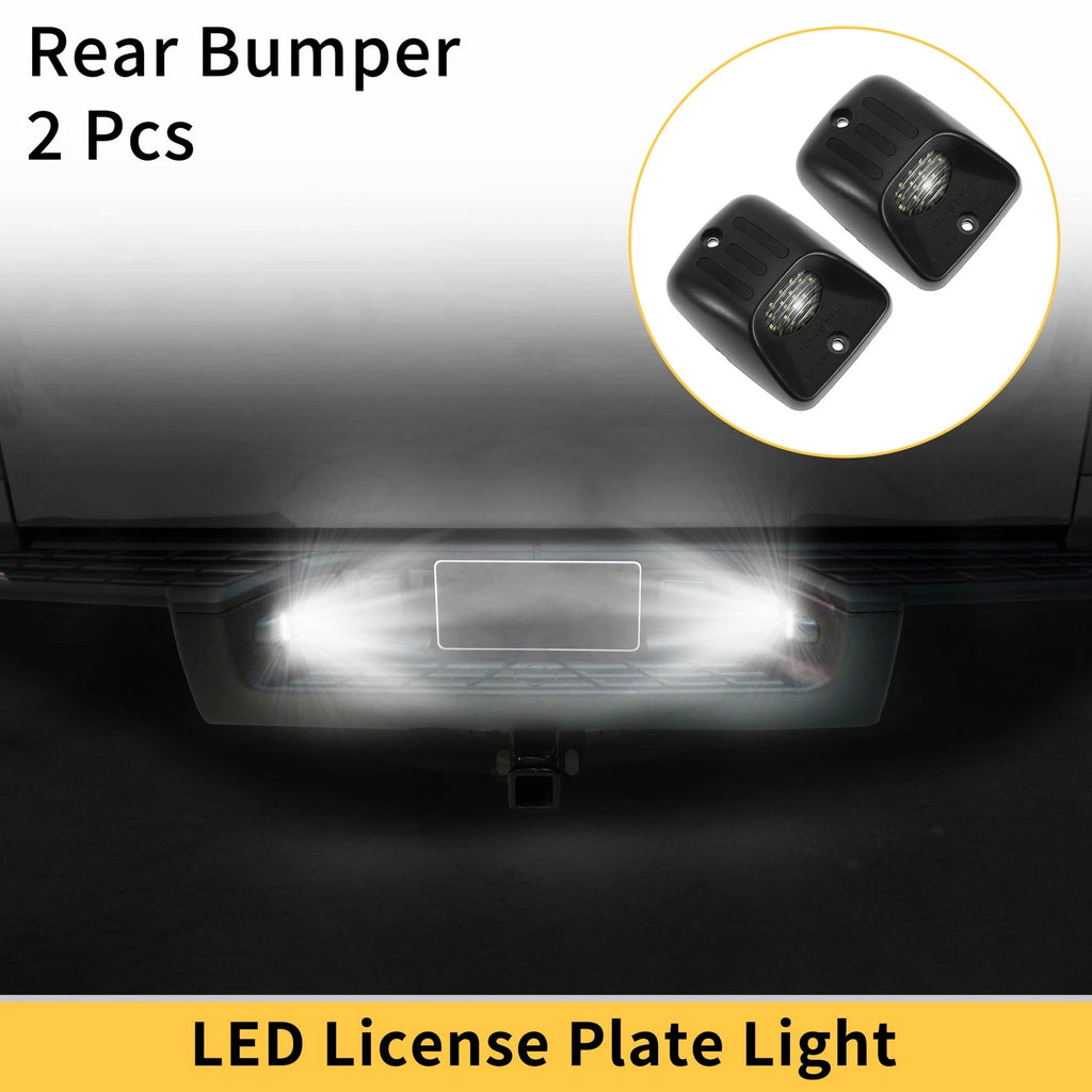 2pc License Plate Light Set Replacement for Toyota Tacoma (1995–2004)