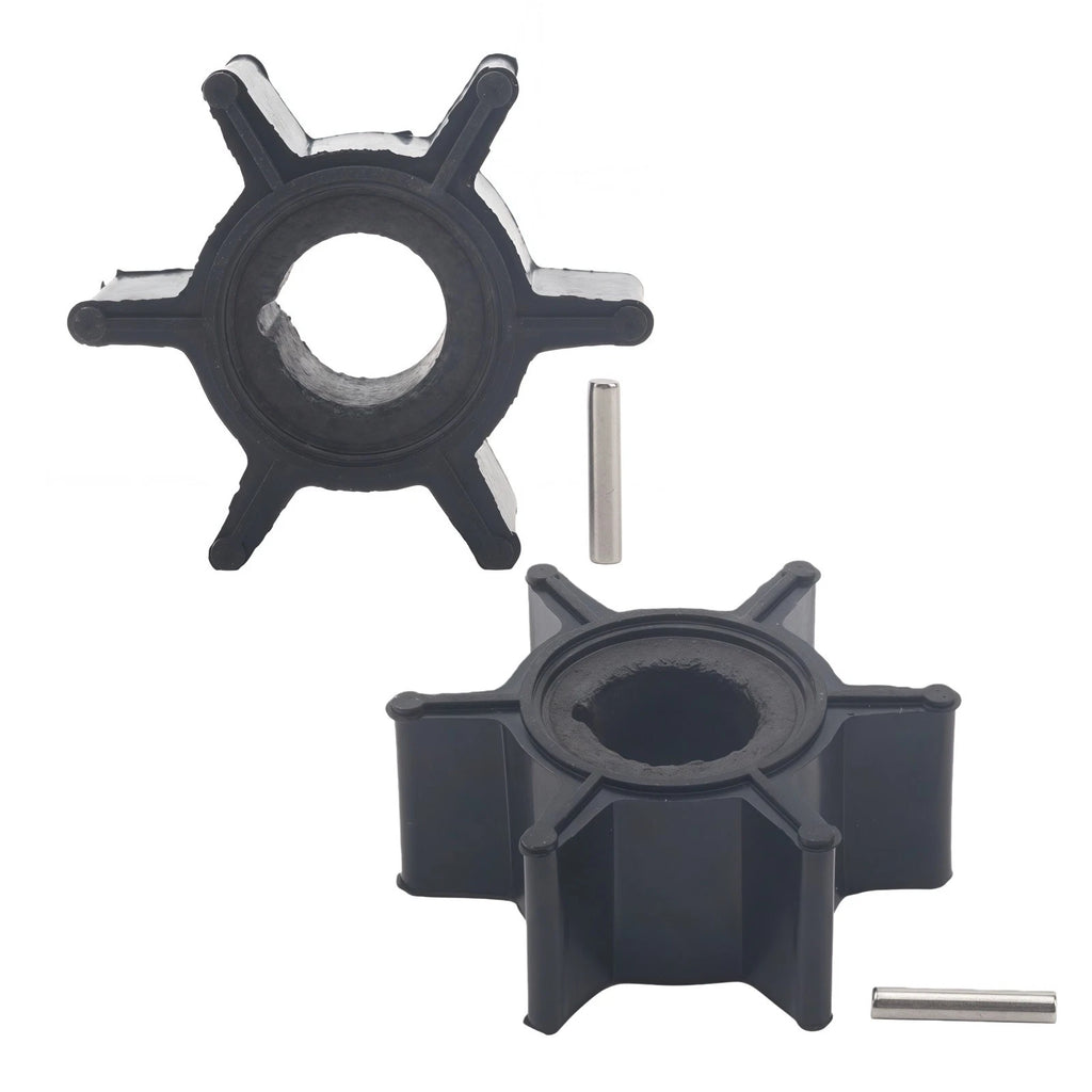 Water Pump Impeller & Pin for Tohatsu Nissan Outboard 2-6 HP (369650211M)