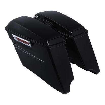 4" Stretched Hard Saddlebags for Harley CVO Road Glide King (2014–2023)