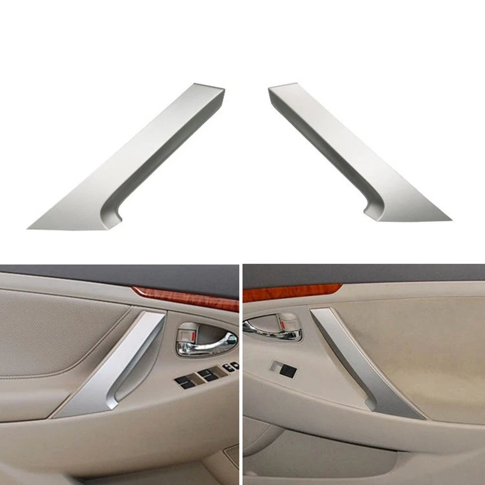 Interior Door Handle Cover Pull Trim for Toyota (2006–2011) Silver