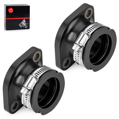 2X Rubber Intake Manifold Carburetor Boot for Polaris SWE LTR (1988)