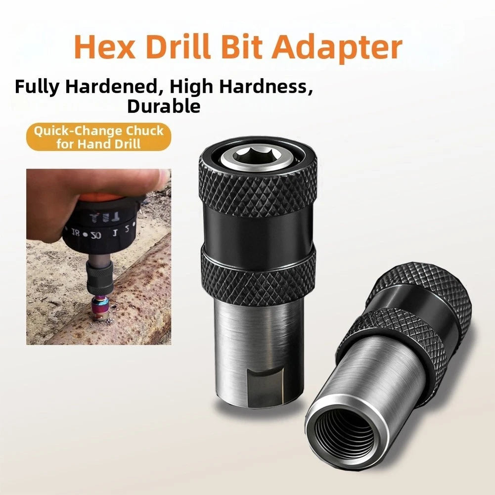Hex Shank Conversion Head for Power Drills (6.35mm)