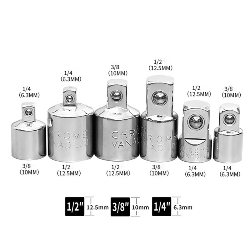Socket Adapter Reducer 3/8" to 1/4" for