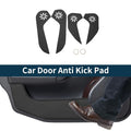Car Door Anti Kick Pad Protector for Subaru Forester 2013–2016 Black 1 Set