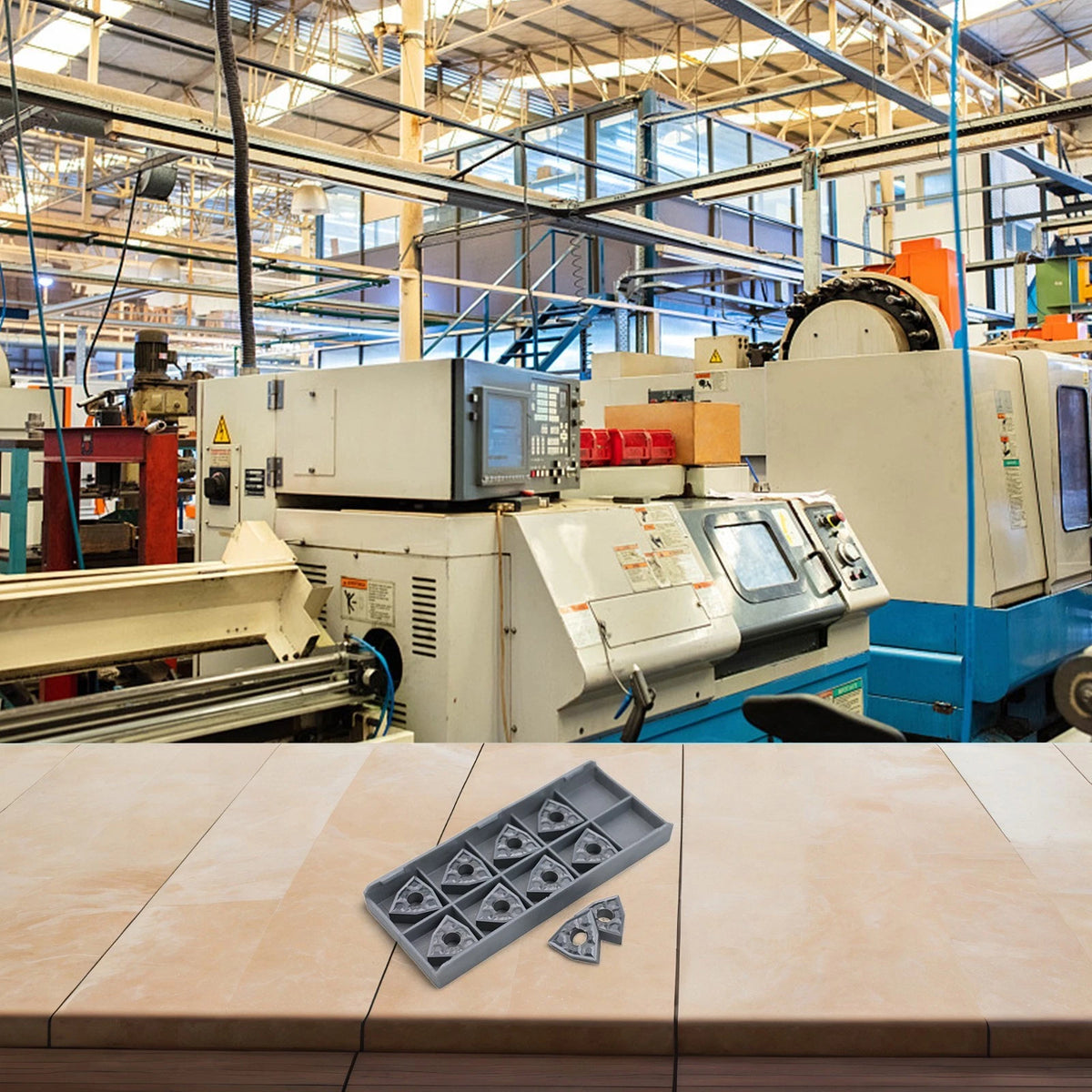 WNMG080404-TF Insert for Machining Environment