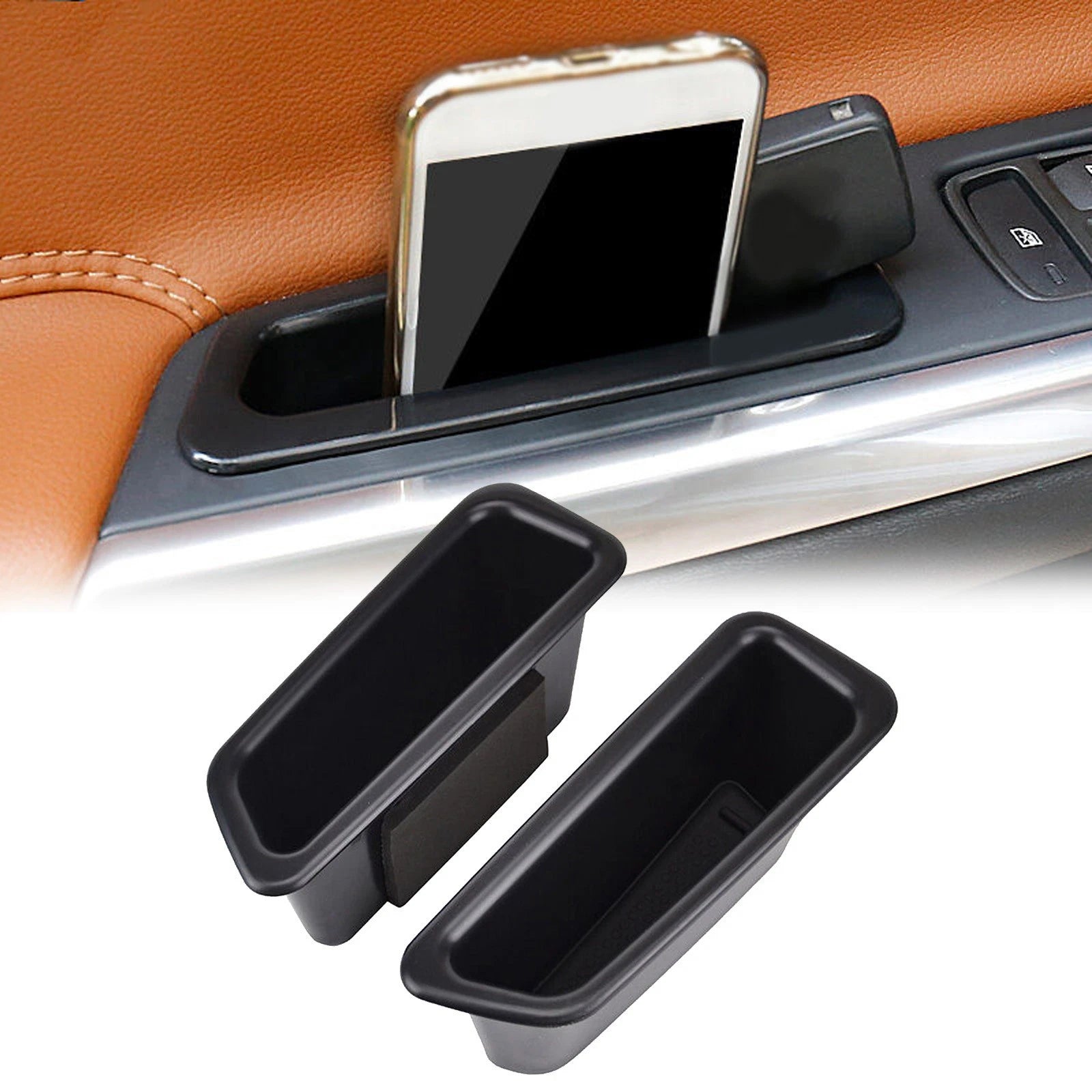 Interior Door Handle Tray for Volvo S60 (2010–2017) Black