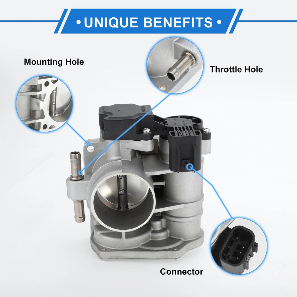 Throttle Body Replacement for Chevy Aveo L4 1.6L (2006–2008)