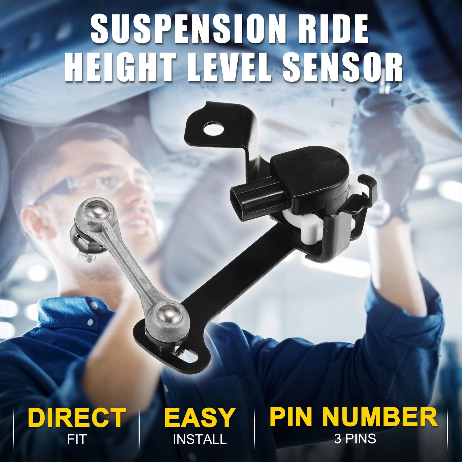 Air Suspension Ride Height Level Sensor Replacement for Lexus LX570 (2010–2021)