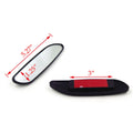 2X Adjustable Side Rearview Blind Spot Mirrors for Universal Fit