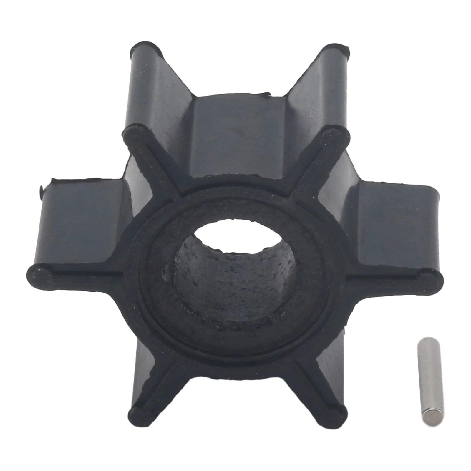 Water Pump Impeller W/ Key for Tohatsu Nissan 2-5 HP Outboard (1990–2023)