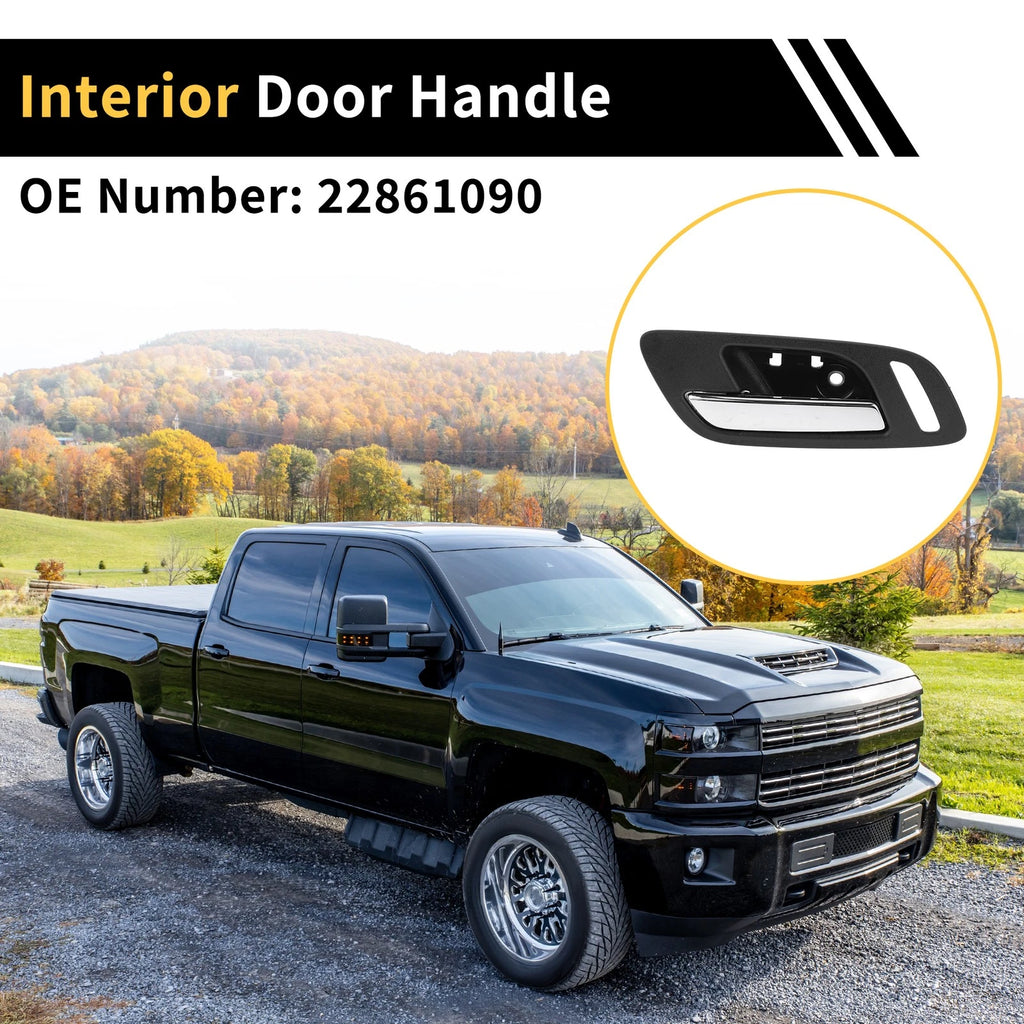 Front Left Interior Door Handle for Chevrolet Silverado 2500 HD (2011–2019)
