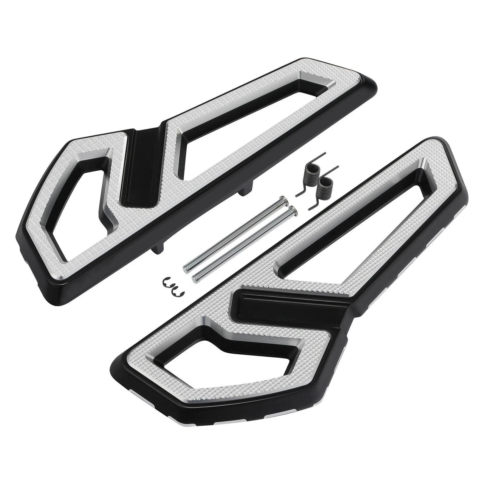Front Driver Footboards Floorboard Bracket Kit for Harley FLSL FLHCS (2018–2026)