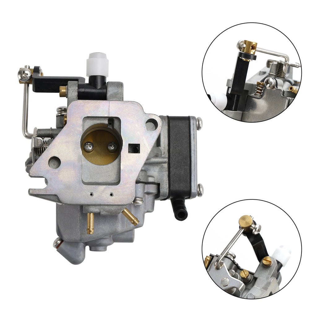 Carburetor Carb for Yamaha Outboard Motor 8HP (2-Stroke) E8DMH 677143010800