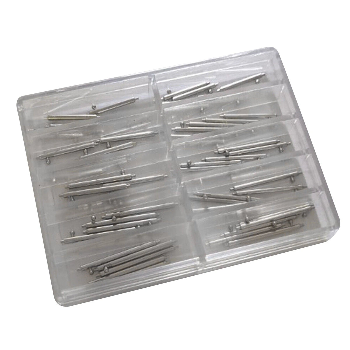 50x Stainless Steel Quick Release Watch Spring Bars for (16-24mm)