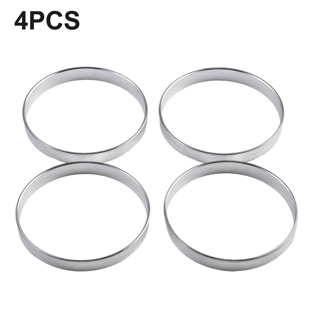 Set of 4 Aluminum Hub Centric Rings for Custom Fit Solution