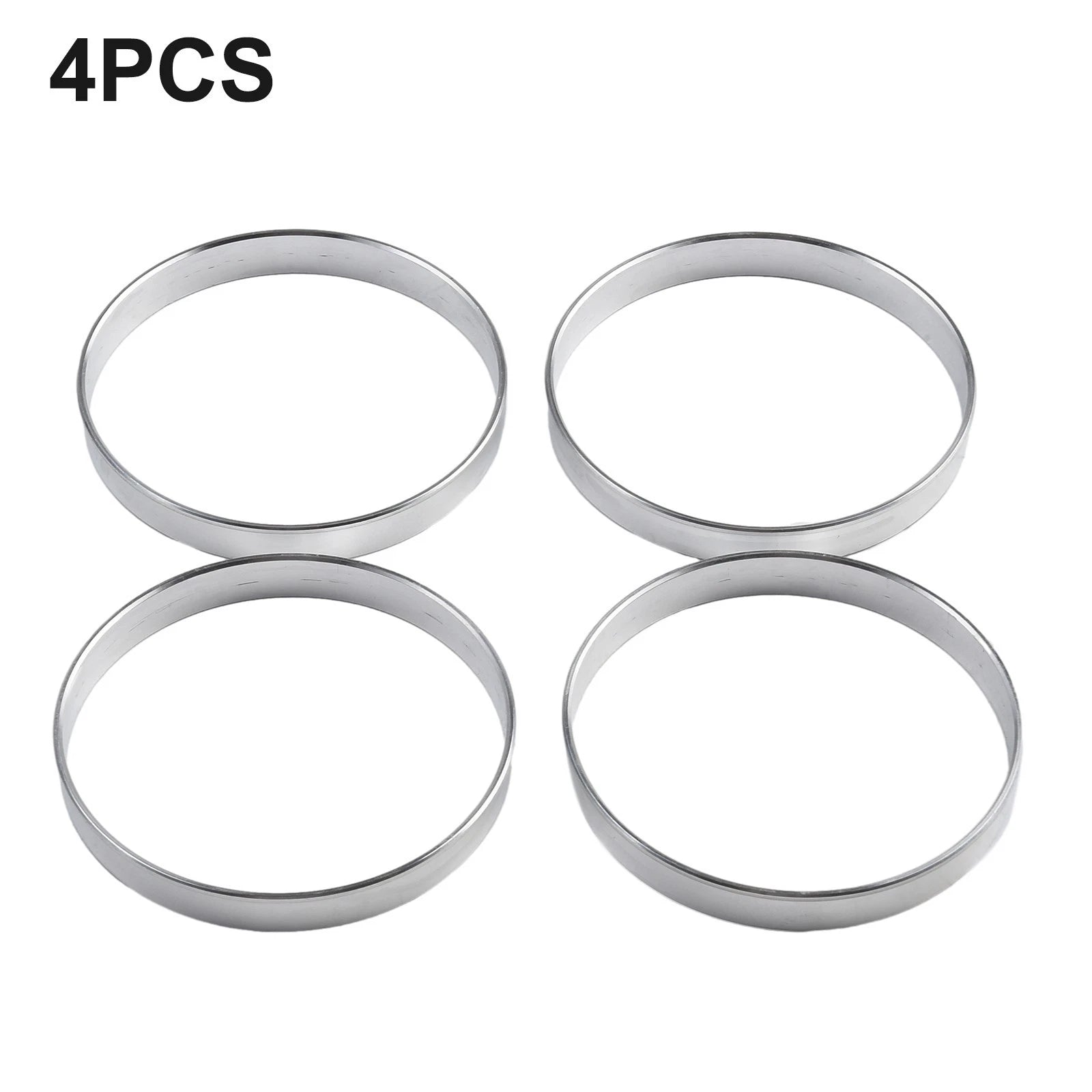 Set of 4 Aluminum Hub Centric Rings for Custom Fit Solution