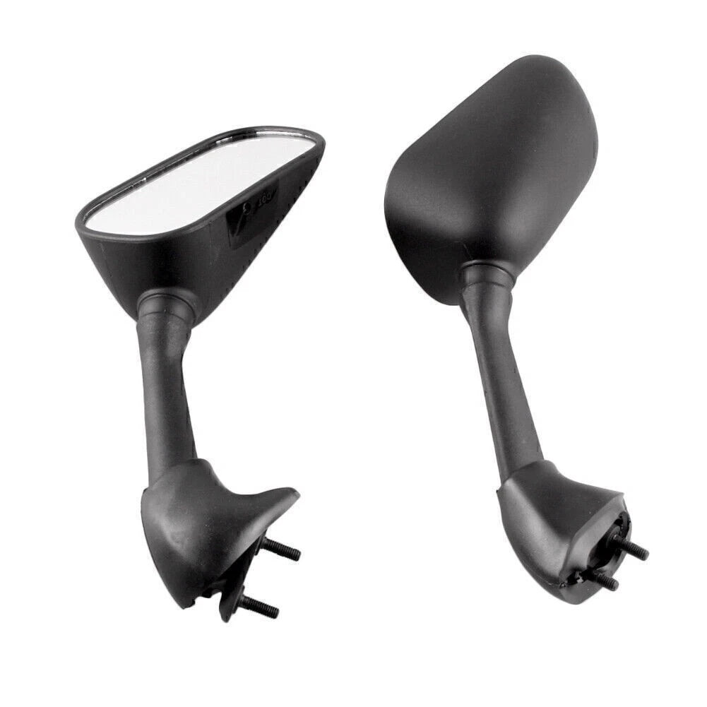 Black ABS Rearview Mirrors for Yamaha YZF R6 (2001–2002)