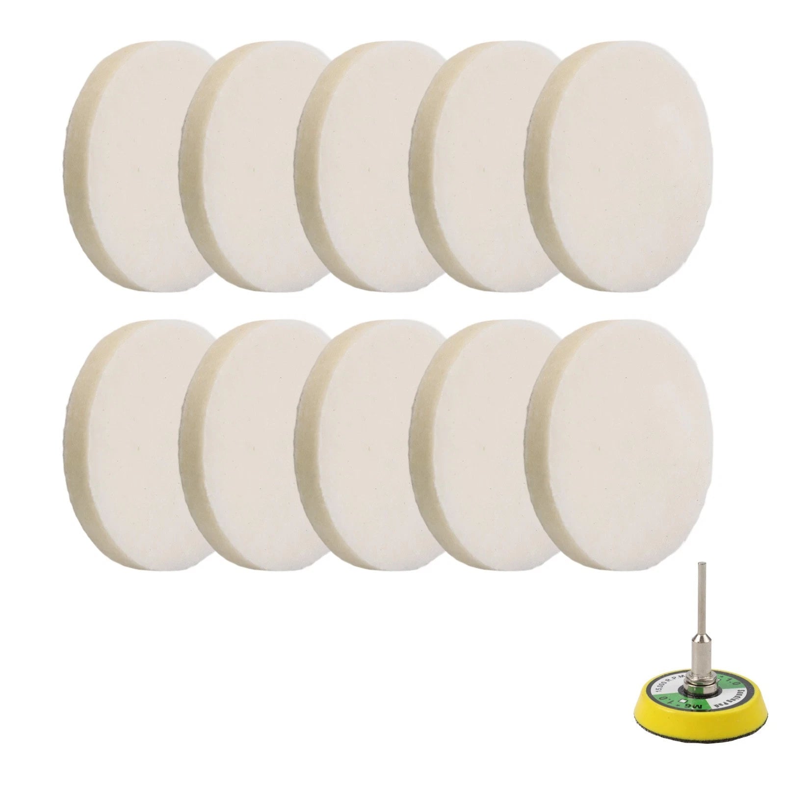 11Pcs Polishing Pad Wool Set for Woodworking Tools