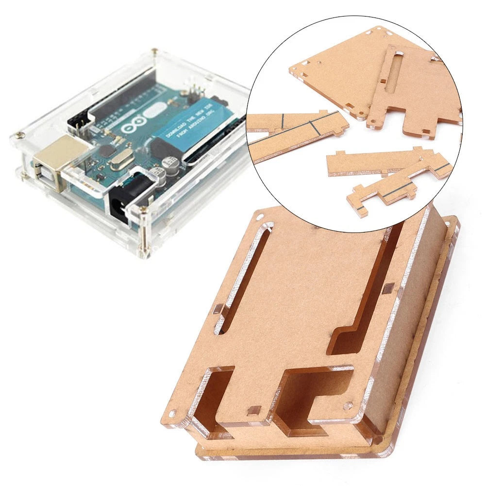 Acrylic Box Kit for UNO R3 Board (2011–2023)