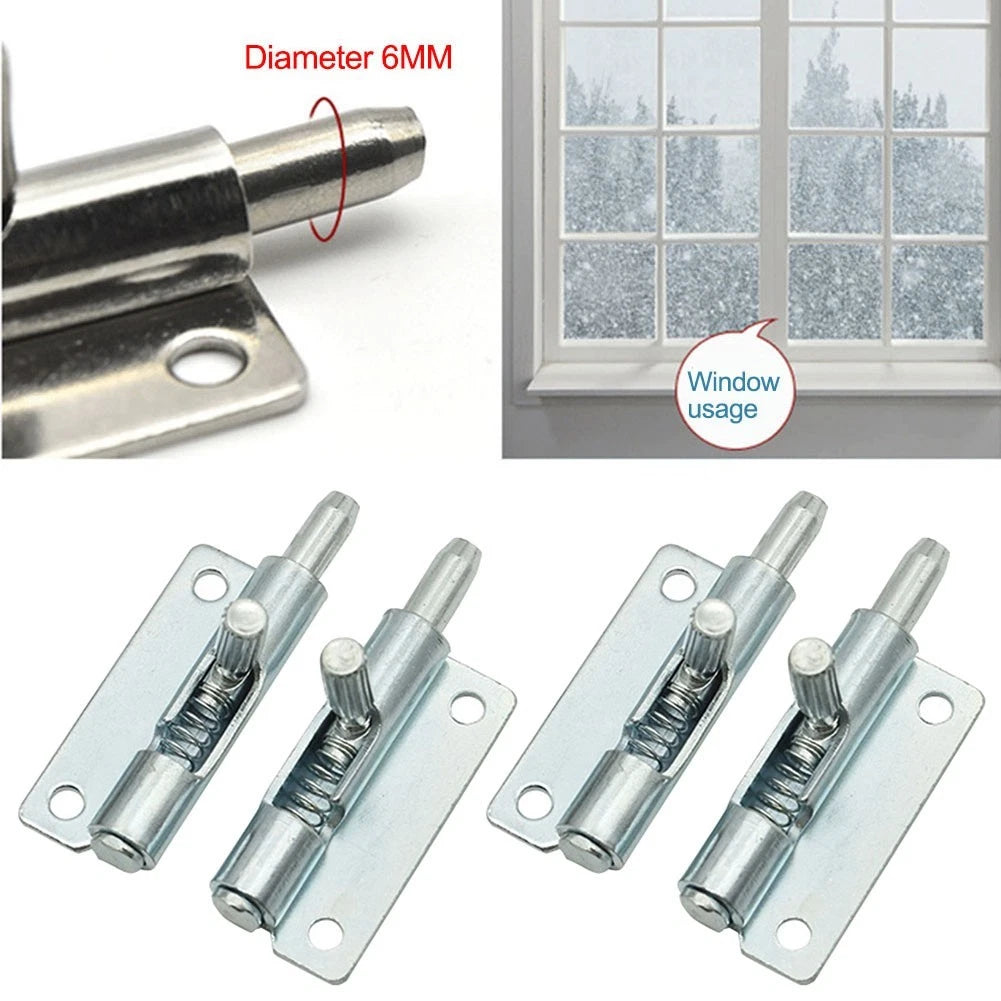 Retractable Bolt Spring Latch for Home Furniture Applications