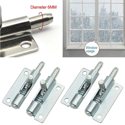 Retractable Bolt Spring Latch for Home Furniture Applications