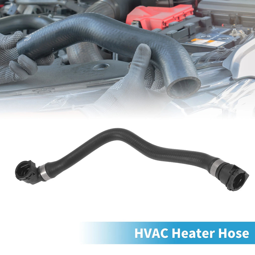 HVAC Heater Hose Replacement for BMW 230i 2.0L (2017–2020) Black Rubber