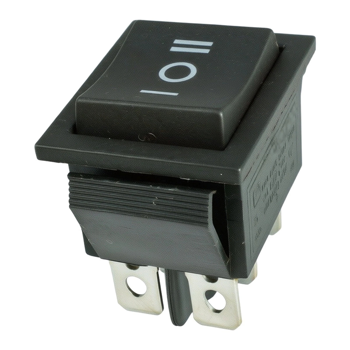 Snap In Installation Rocker Switch with Pole Throw Contact