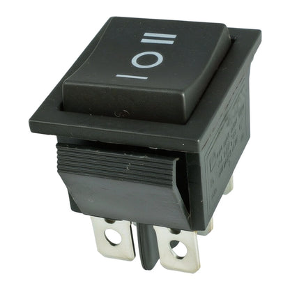 Snap In Installation Rocker Switch with Pole Throw Contact