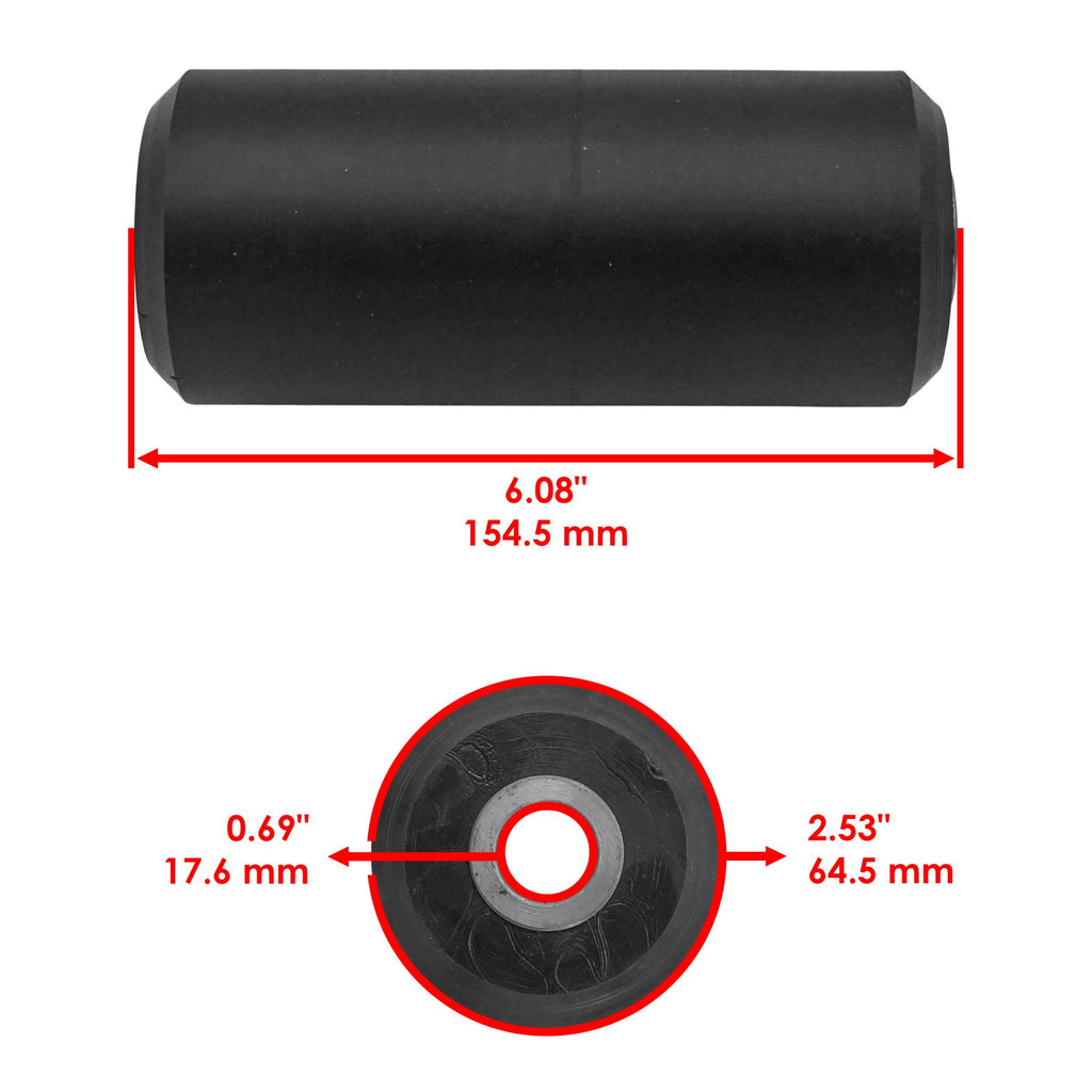 Gauge Wheel Roller for John Deere 160 261 400 420 430 Tractor Mounted (60")