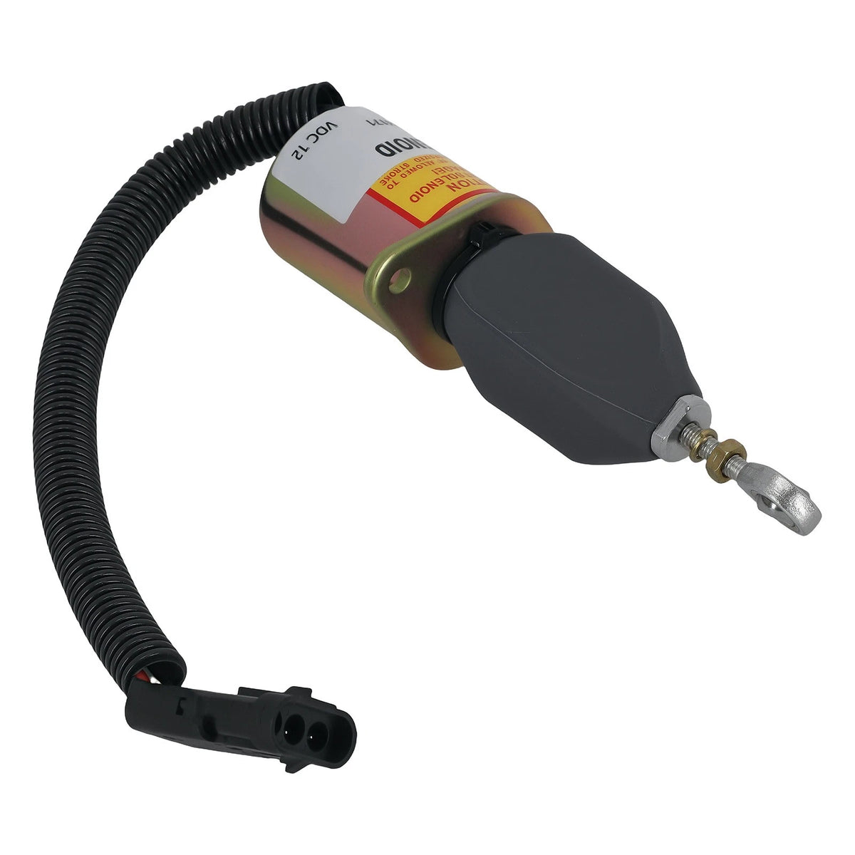 Fuel Solenoid Stop Shutdown for Cummins Yanmar (2000–2023) 3927152 6667993