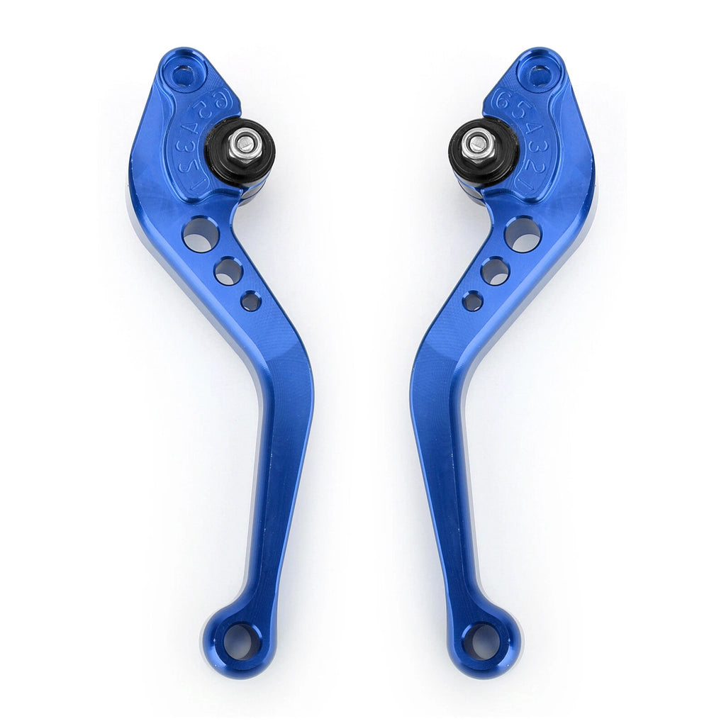 Short Clutch Brake Lever for street bike 790 (2018–2018) Blue