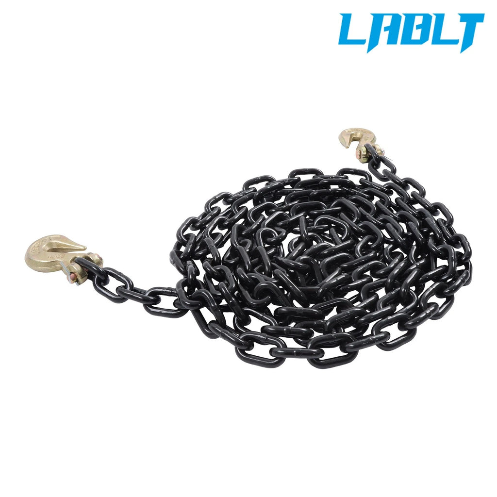 Safety Tow Chain with Hooks for Trailer (4900 lbs)
